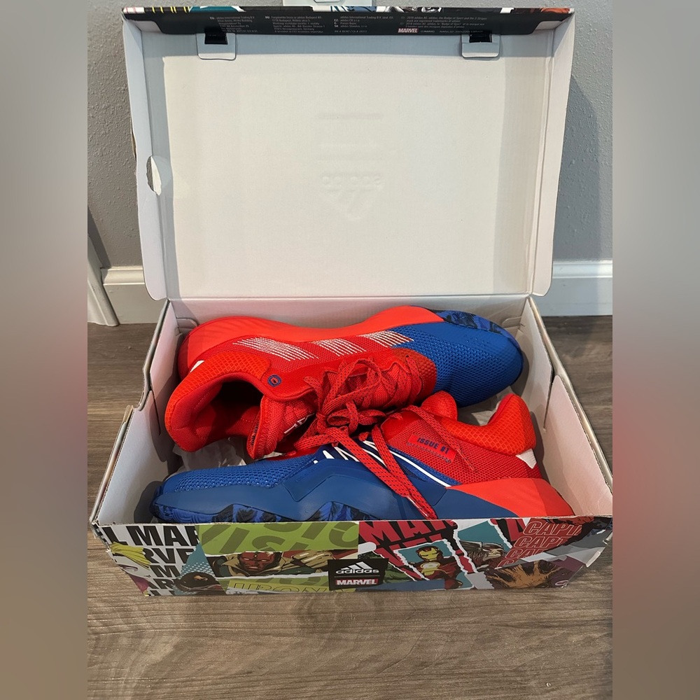 ADIDAS D.O.N. Issue #1 Amazing Spider Man. Size 12. - Picture 7 of 7
